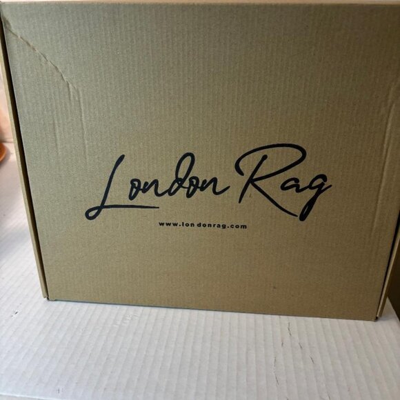 London Rag  Leopard Print Knee High Stiletto Boots  Size 9  New in Original Box - Picture 6 of 8